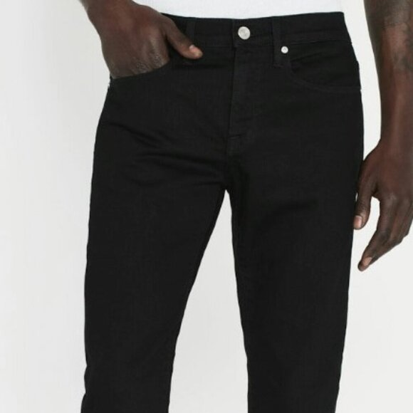 🌟 New Listing – FRAME L’Homme Slim Jeans in Noir, Size 31 - Picture 1 of 9